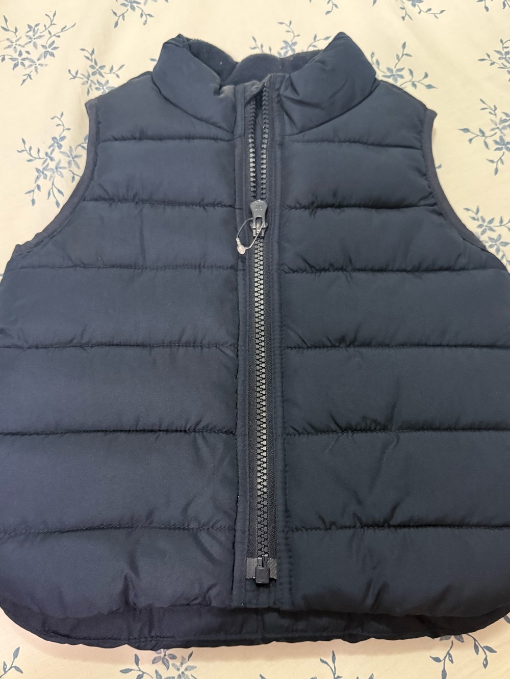 GAP Kids Navy Quilted Puffer Vest